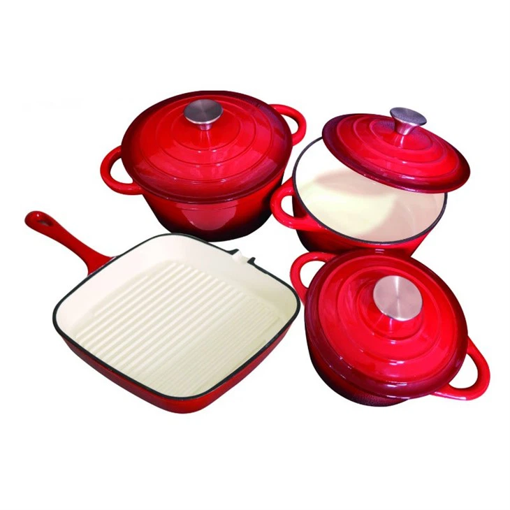 Non Stick Cast Iron Cookware Set