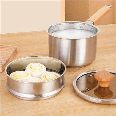 Posuda za mlijeko od nehrđajućeg čelika s poklopcem